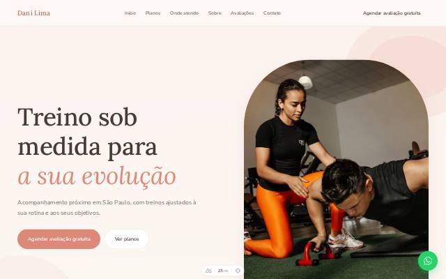 Modelo Feminina Rosé, versão computador