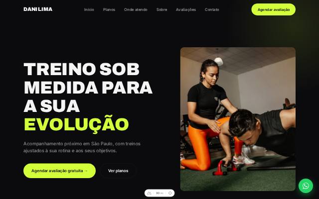 Modelo Performance Dark, versão computador