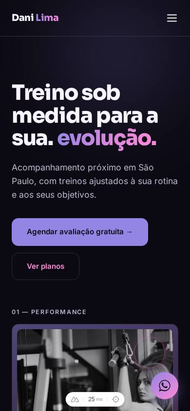 Modelo Prisma Violet, versão celular